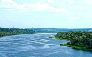 Уровень воды в реке Ока на сегодня: данные и прогноз
