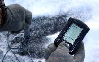 Работает ли эхолот через лед на практике
